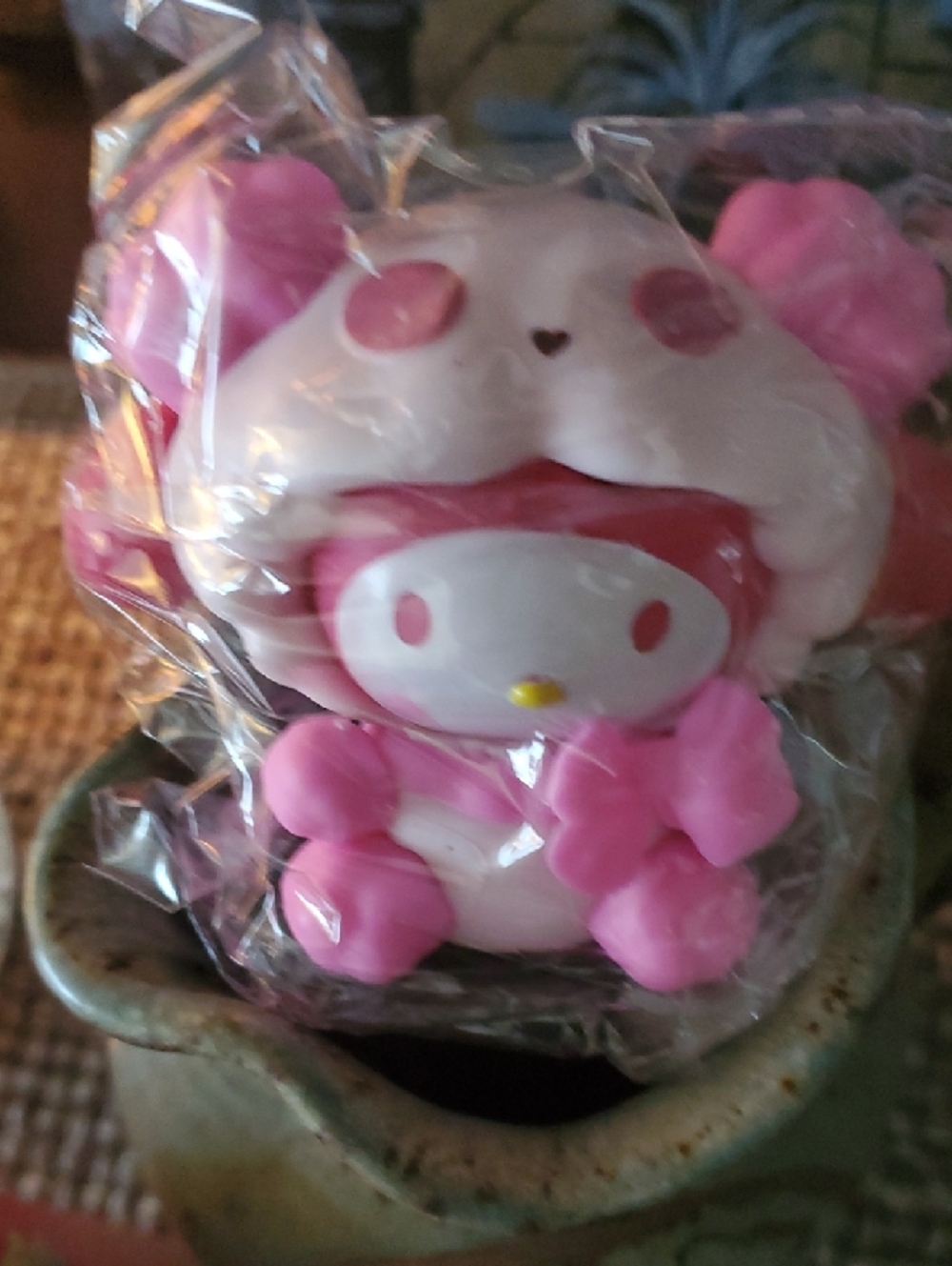 Sanrio My Melody White & Pink Figurine Character